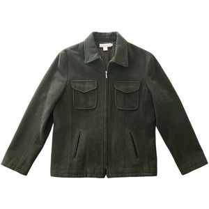 J. Crew Dark Green Jacket